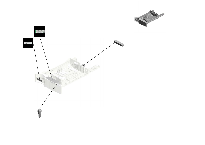 U005 Paper Tray(1st):