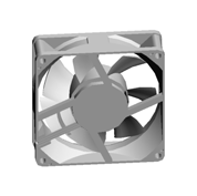 (x2)FAN:MM80:25MM:DC 2.16W