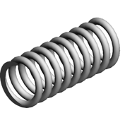 (x6)COMPRESSION SPRING:DRAWER
