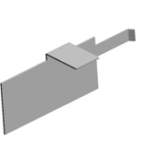 SPRING PLATE:EXPOSURE GLASS:RIGHT