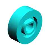 Шестерня бутыли отработки, GEAR:COLLECTION BOTTLE