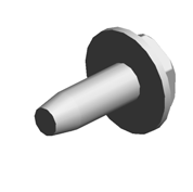 (x2)HEXAGON HEAD TAPPING SCREW:3X10