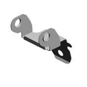 (x2)SPRING PLATE:EXIT ROLLER:OUTER