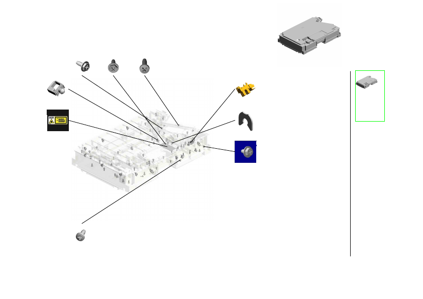 U005_S001 OPTICAL WRITING SECTION:SERVICE PARTS:BK-C:ASS'Y