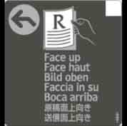 Наклейка шильдик DADF2020 автоподатчика оригиналов, DECAL:SET:ORIGINAL TABLE