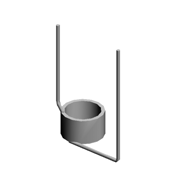 TORSION SPRING:SIDE FENCE:FRONT