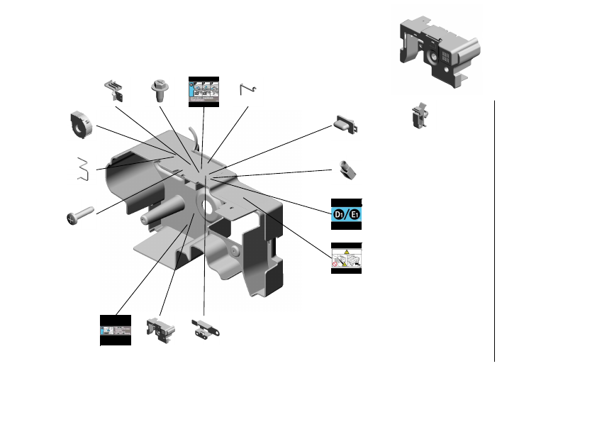U013_S002 (D223/D224:TWN):INNER COVER:FUSING/PAPER EXIT UNIT:ASS'Y