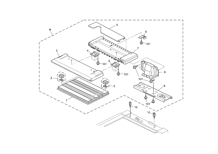PLATEN COVER (B079/B082)