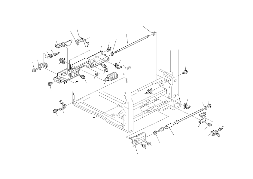 1ST PAPER FEED SECTION (D010/D043)