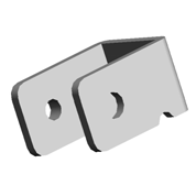 Поддерживающая пластина, SUPPORTING PLATE:BRACKET:LOCK