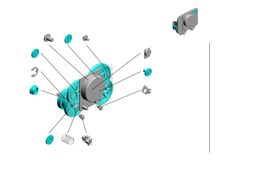 U010_S001 DRIVE SUB-UNIT:FUSING:PCU:SUB-ASS'Y