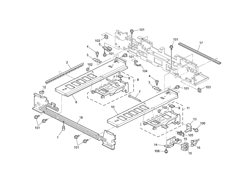 DF FRAME SECTION (B070/B071)