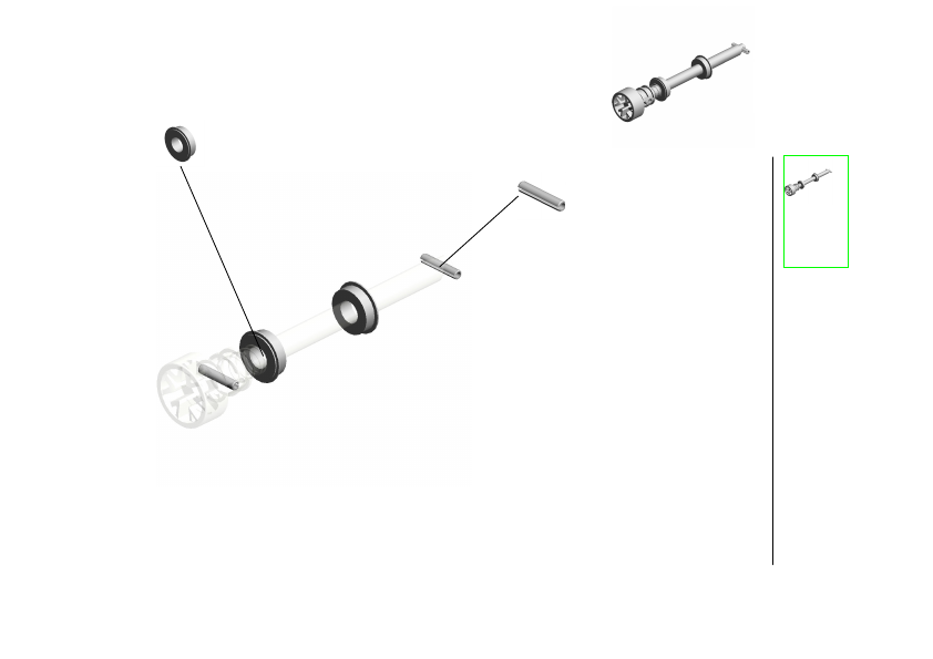 U011_S010_S001 SHAFT:DRIVE:FLAT BELT-PICKUP:ASS'Y