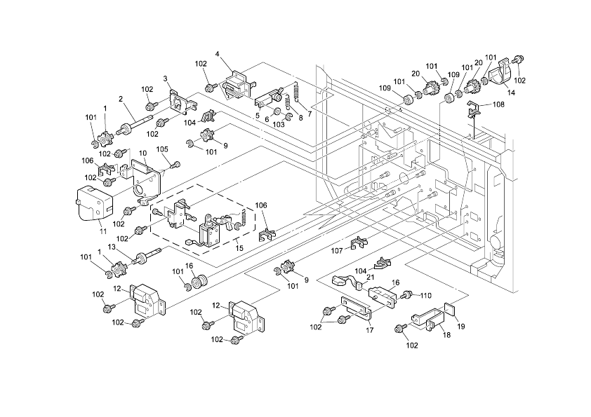 DRIVE SECTION 5 (B070/B071)