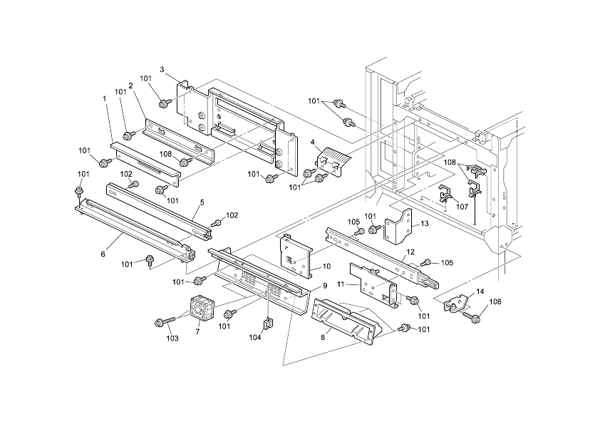 FRAME SECTION 1 (B070/B071)