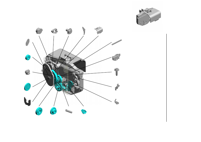 U007_S018 LEVER:STRETCH:PAPER TRAY:ASS'Y