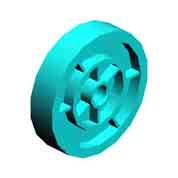 Промежуточная шестерня привода бутыли тонера, GEAR:IDLER:TONER BOTTLE