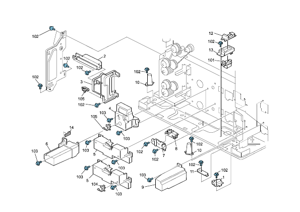 Drive Section 3 (D182/D183/D184)