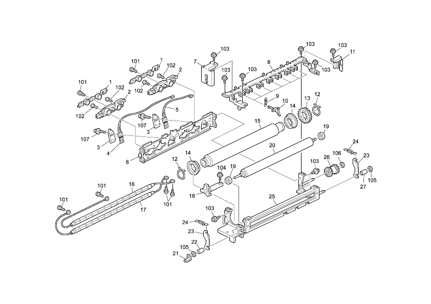 FUSING UNIT 2 (B079/B082)