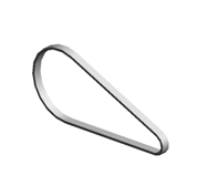 SYNCHRONOUS BELT:B40S2M202