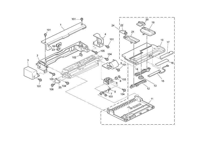 BY-PASS FEED UNIT 1 (B079/B082)