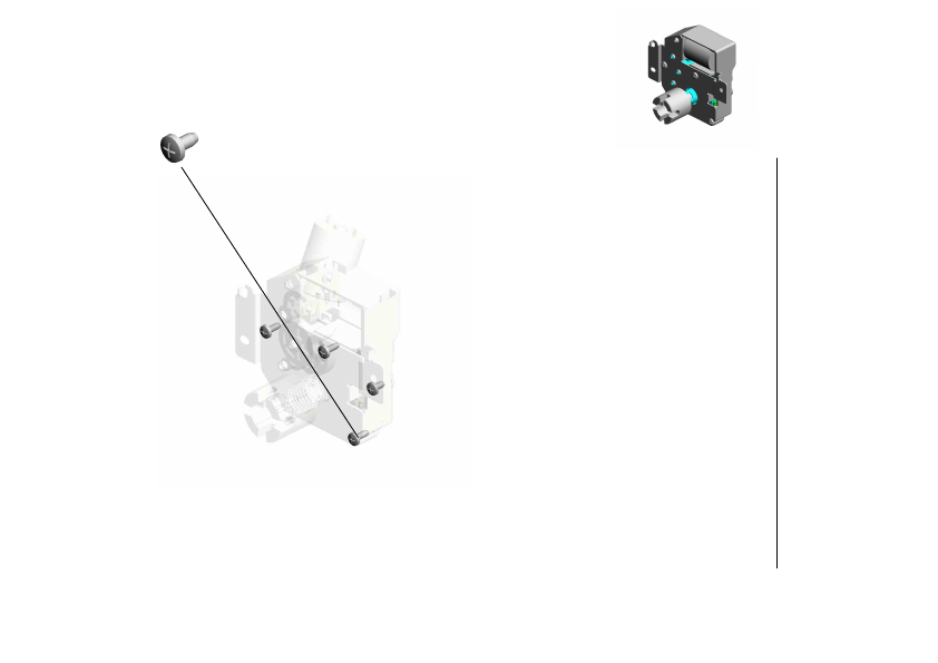 U006_S026 DC MOTOR:RISING TRAY:ASS'Y