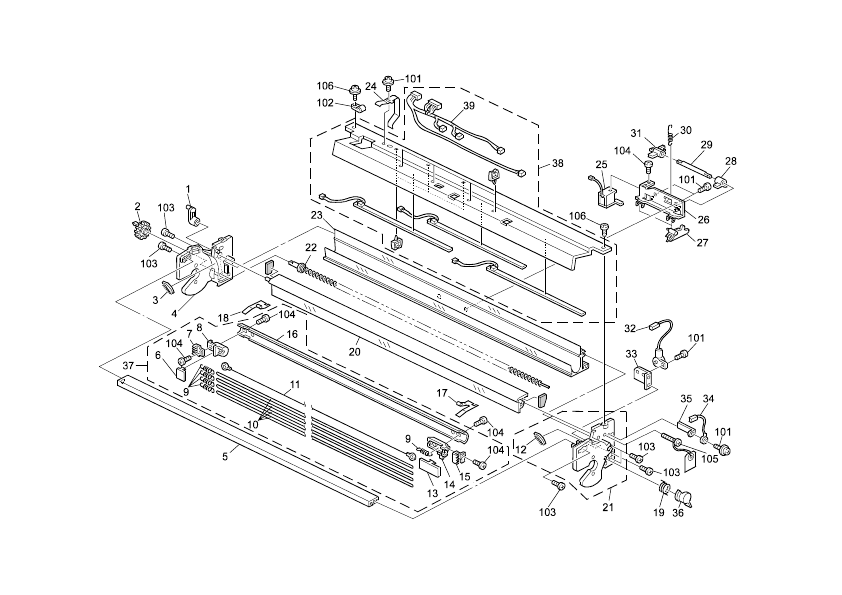 CHARGE CORONA SECTION (B047/B048/B257/B258)