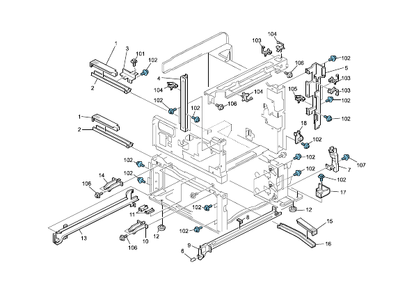 Frame Section (D182/D183/D184)
