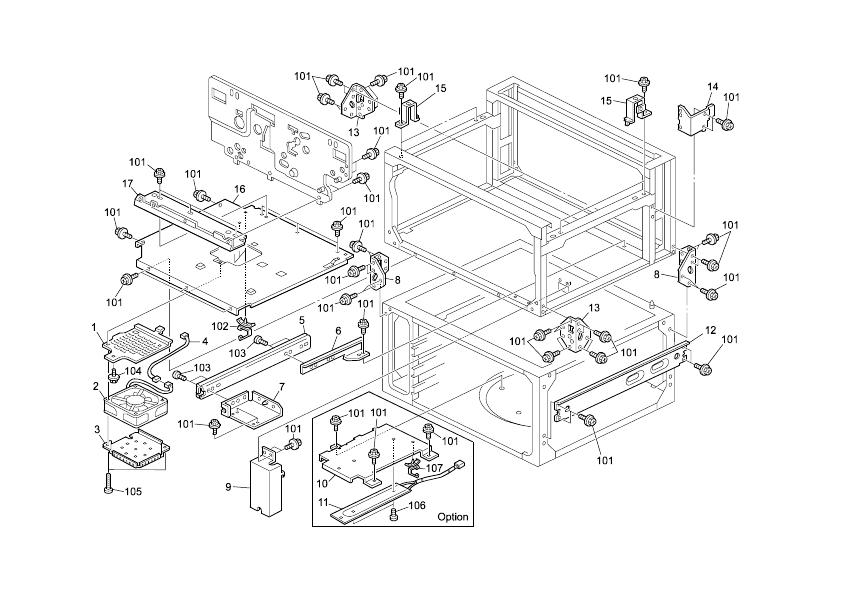 FRAME SECTION 4 (B070/B071)