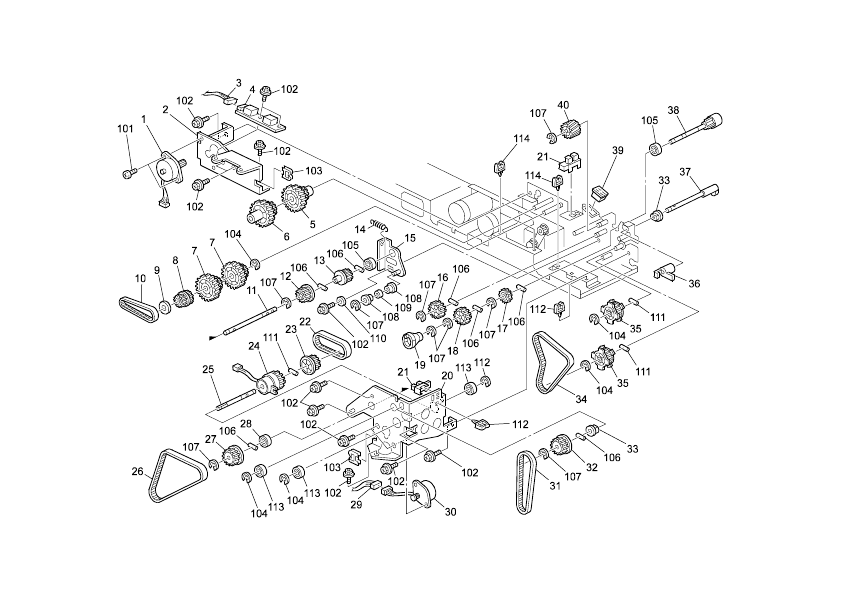 DF DRIVE SECTION 1 (B070/B071)