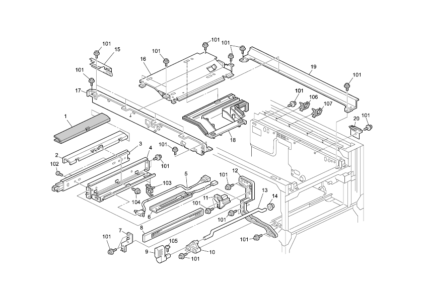 FRAME SECTION 3 (B070/B071)