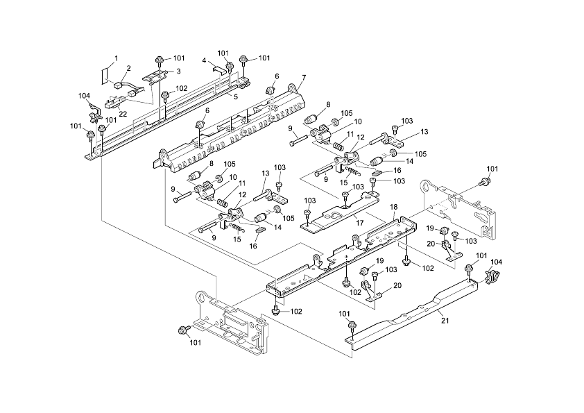 PAPER SEPARATION UNIT 1 (B079/B082)