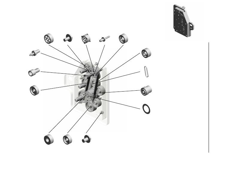 U007_S002_S004 MECHANICAL DRIVE SECTION:CLEANING UNIT:FRONT:ASS'Y