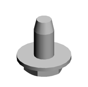 (x4)TAPPING SCREW:ROUND POINT:3X6