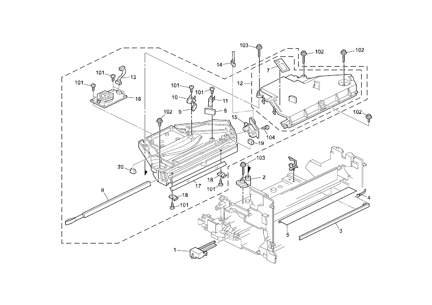 LASER UNIT (B268/B269)