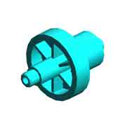 Шестерня, GEAR:ON-OFF:TRANSFER:IDLER:NO.2