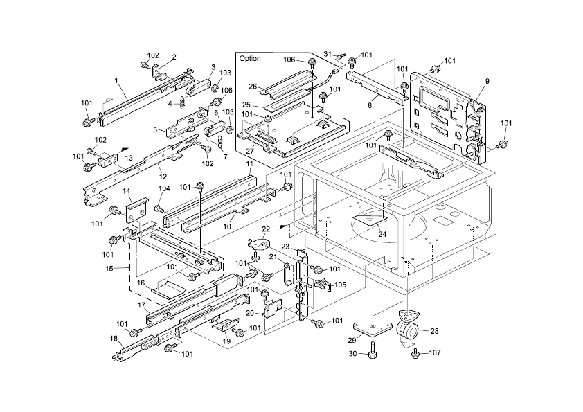 FRAME SECTION 5 (B070/B071)