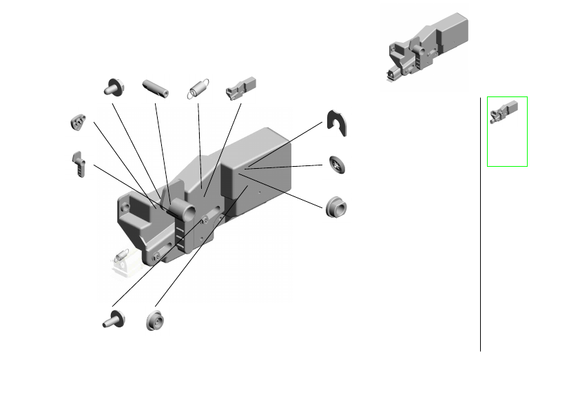 U008_S003 TONER OUTLET UNIT:BELT CLEANING:ASS'Y