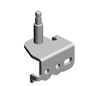 BRACKET:STOPPER:VERTICAL TRANSPORT:RIGHT LOWER:ASS'Y