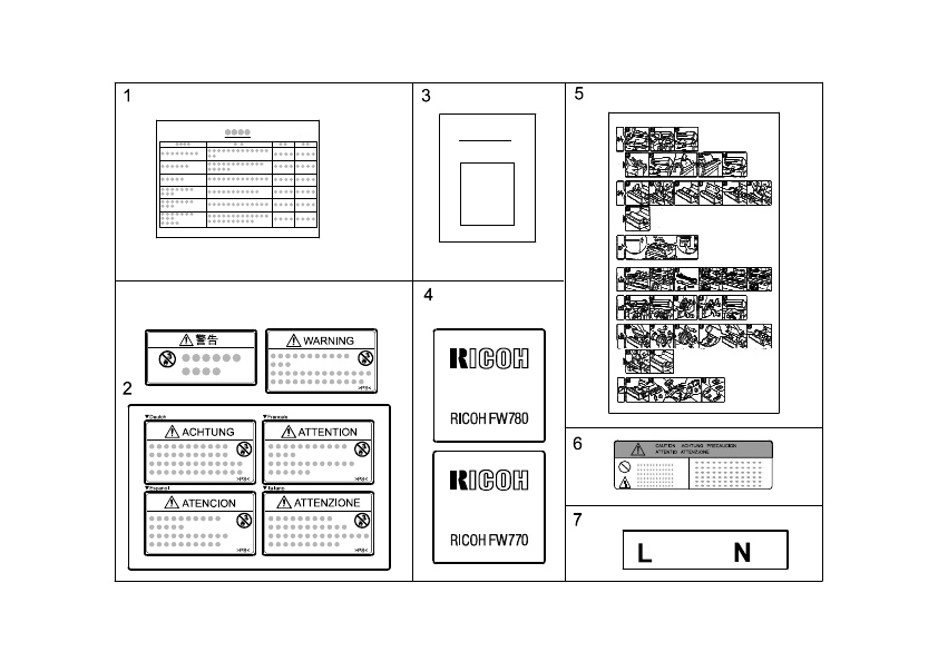 DECAL AND DOCUMENT (B047/B048/B257/B258)