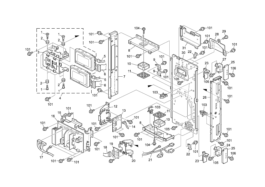 CONTROLLER UNIT 2 (B070/B071)