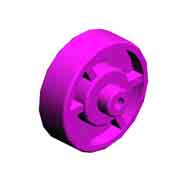 Ролик лотка бумаги DIA19, (x4)ROLLER:PAPER TRAY:DIA19