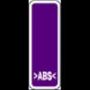 Наклейка шильдик фиксатора узла отделения, DECAL:STOPPER:SEPARATION UNIT