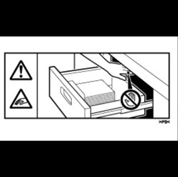 DECAL:CAUTION:INSERT:PAPER FEED SUB-UNIT