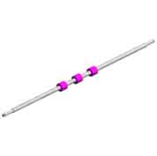 Выходной транспортный вал: диам. 8мм, TRANSPORT ROLLER:EXIT:DIA8