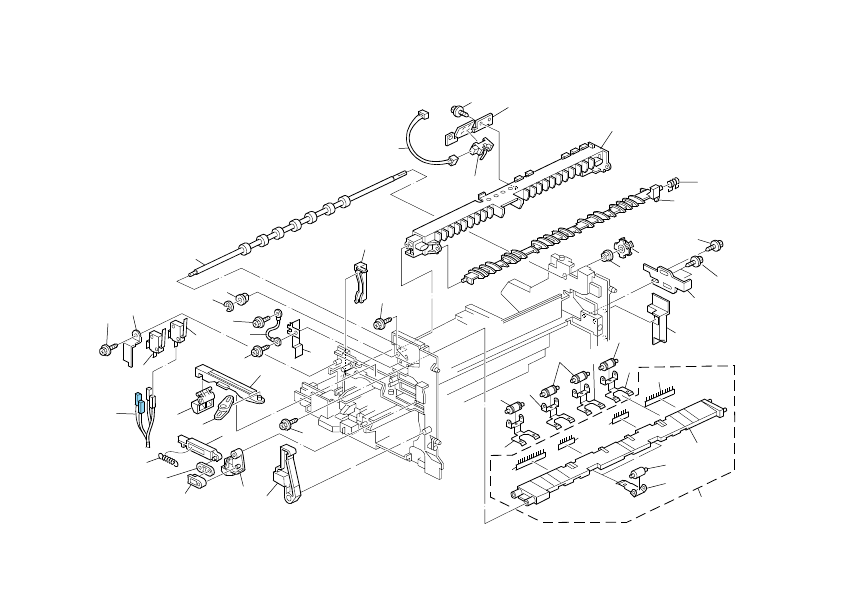 PAPER EXIT SECTION (D010/D043)