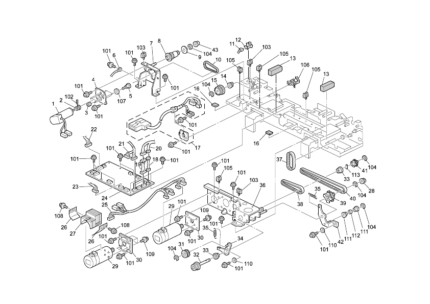 DF DRIVE SECTION 2 (B070/B071)