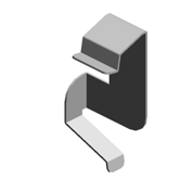 GROUND PLATE:HOOK:INNER BACK