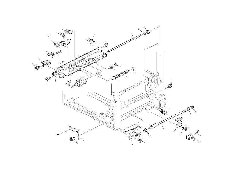 2ND PAPER FEED SECTION 1 (D010/D043)