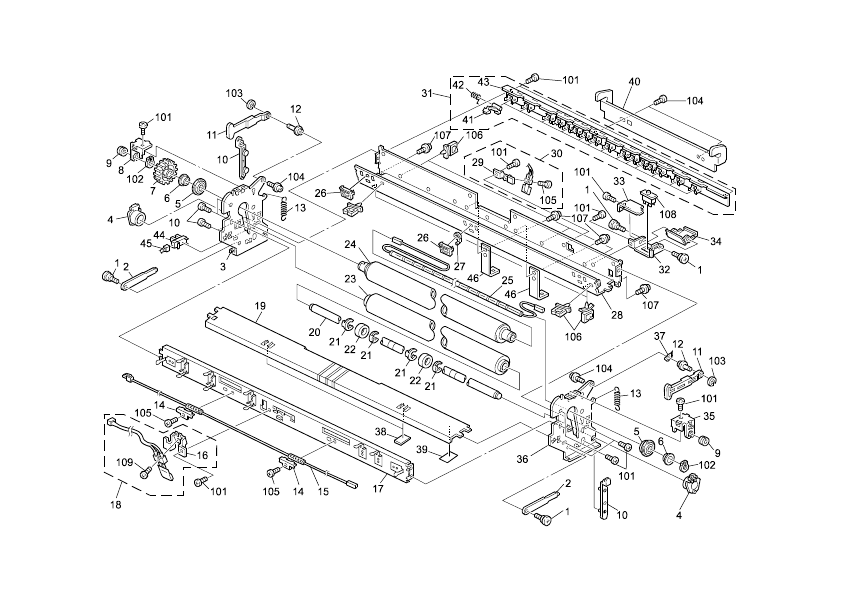 FUSING UNIT (B047/B048/B257/B258)
